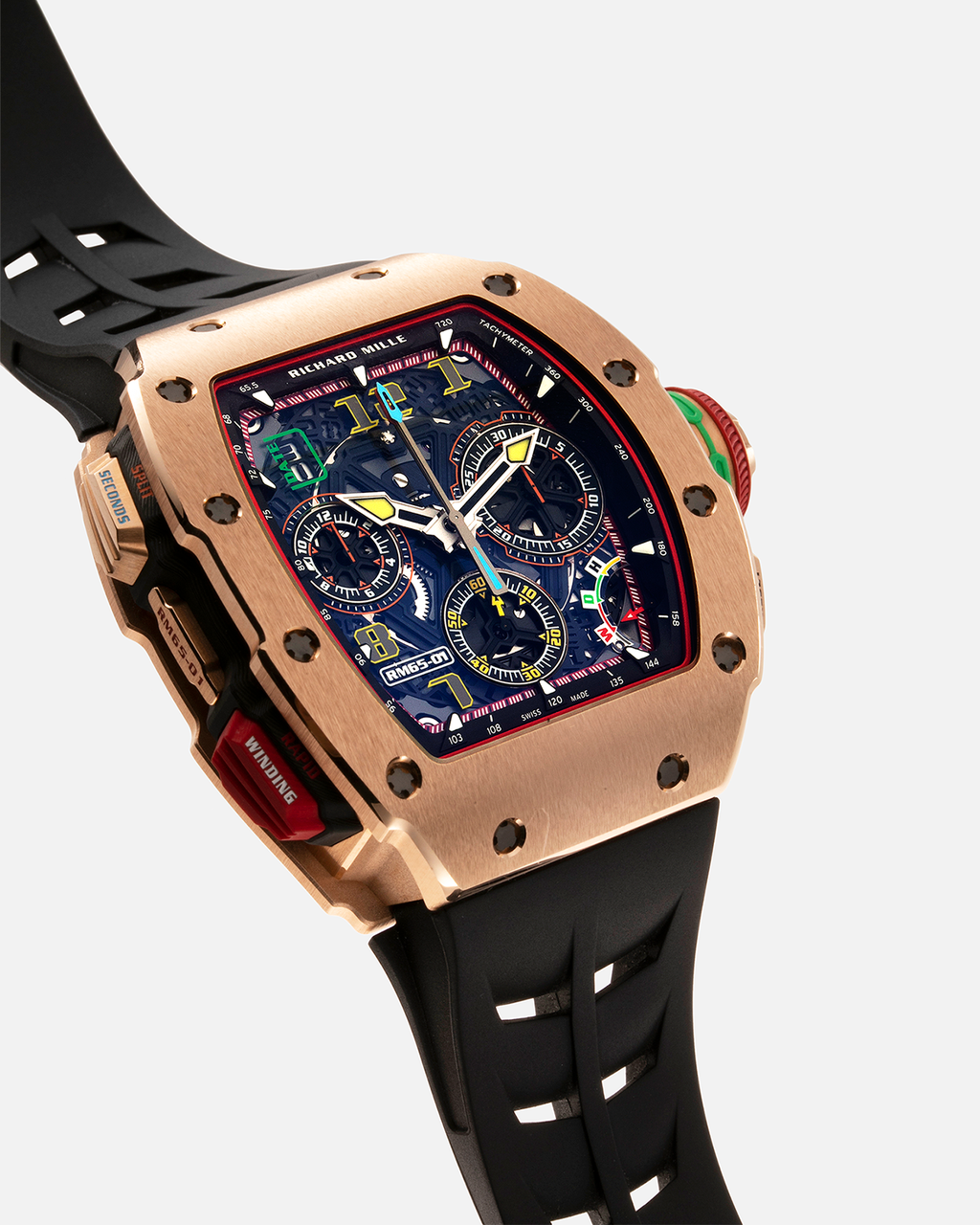 リシャール ミル RM65-01 クロノグラフ ローズゴールド ウォッチ